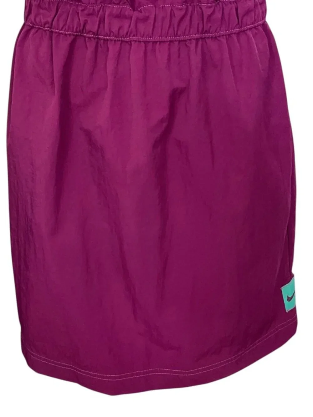 Nike Sportswear Swoosh Woven Dress S Purple Mini Pickleball Mini